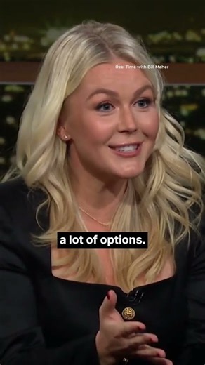 Karoline Leavitt cracks joke about Trump as Bill Maher puts her on the spot over Katie Zacharia.