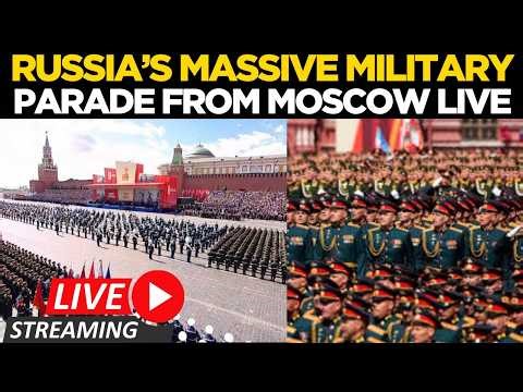 LIVE: Russia's Victory Day Parade 2026 Celebrations in Red Square, Moscow | Putin Speech LIVE