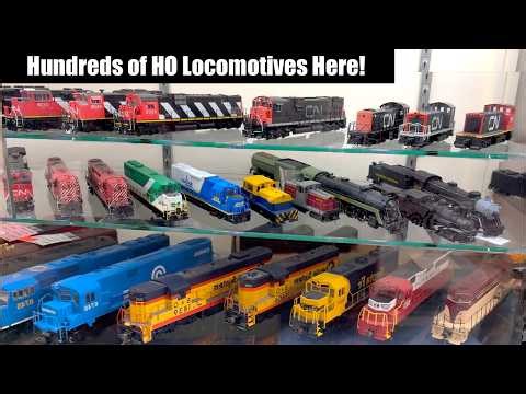 I Found Hundreds of HO Locomotives at This Model Railroad Store!