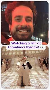 Watching a film at Quentin Tarantino's theatre! The Devils | Ken Russell | Vista Los Angeles