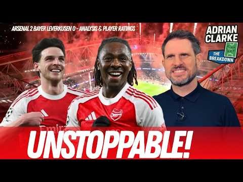 Are you not ENTERTAINED?! Analysis of Arsenal's 2-0 win v Leverkusen | The Breakdown