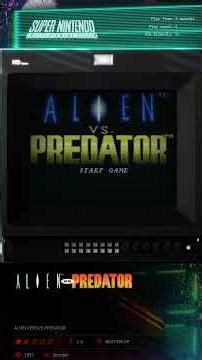 🎮 Alien vs Predator (1993) – SNES