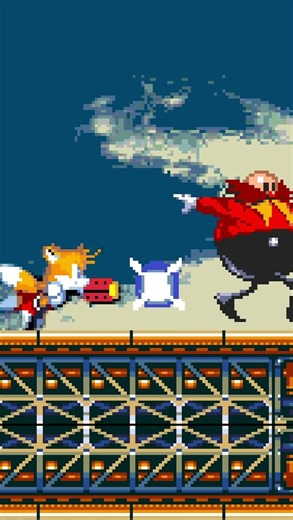 Tails Has an ARM CANNON Now?! It's INSANE! 🔥 Sonic 3 A.I.R. Mods Shorts #sonicshorts