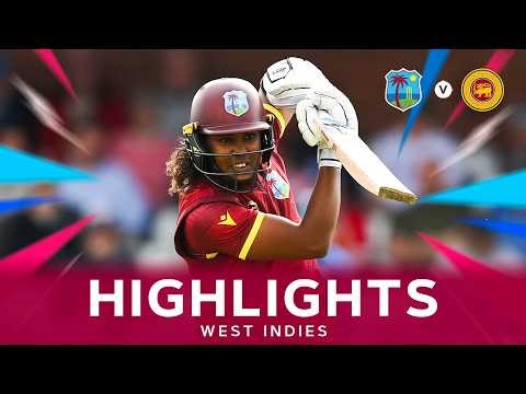 Malki Madara Takes 3/16 | Highlights | West Indies Women v Sri Lanka | 2nd T20