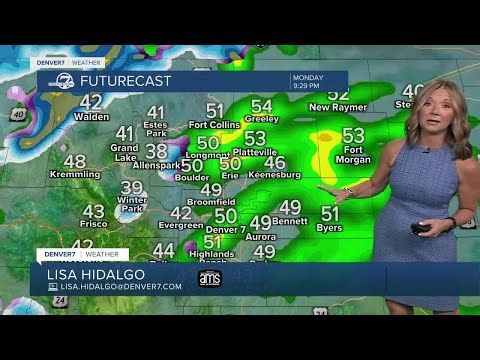A cool and wet weather shift this week across the Denver metro area