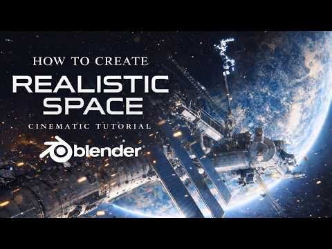 Create INSANE Space Scenes in Blender 3D (Using ONLY Free Addons!)