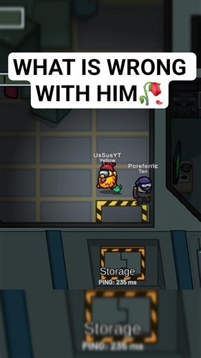 TAN WHAT U DID🥲 #amongus #amongfunnymoments #impostor