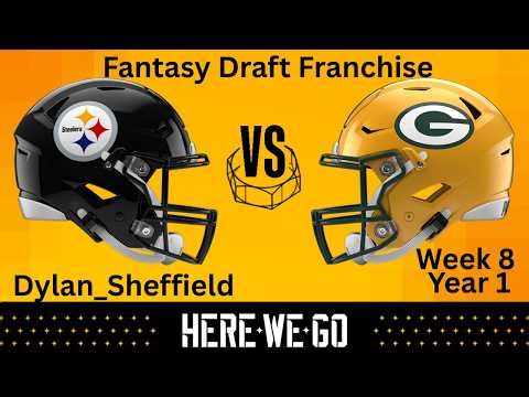 Pittsburgh Steelers vs. Green Bay Packers | Week 8 | Fantasy Draft Franchise | Madden NFL 26