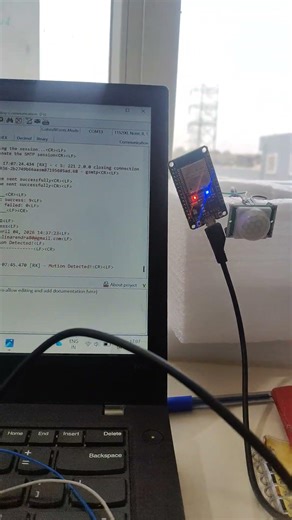 ESP32 PIR Motion Sensor | Send Email Alert on Detection 📩🔥