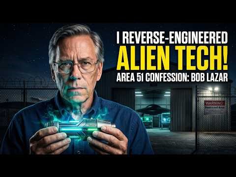 I Reverse-Engineered Alien Tech at Area 51: Bob Lazar's Chilling Confession