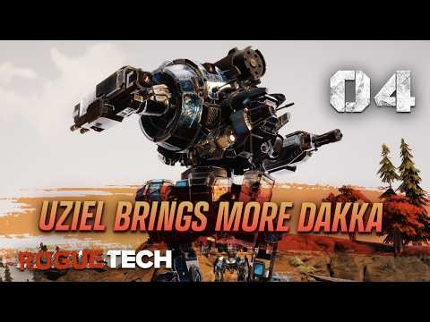Finally Upgrading My Lance with an Uziel - Battletech Modded / Roguetech 4