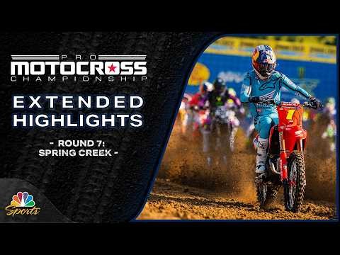 Pro Motocross 2026 - Spring Creek, Round 7 | EXTENDED HIGHLIGHTS | Motorsports on NBC