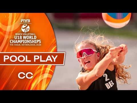 Pool Play - Court 1 | Beach U18 World Championships 2026 | The Hague | 10.07.2026
