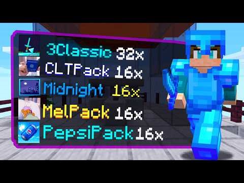 5 BEST 1.8.9 Minecraft Bedwars & PvP Texture Packs – FPS Boost (2026)
