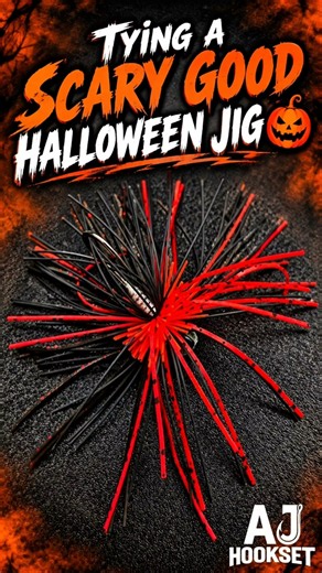 Tying A Scary Good Halloween Finesse Jig