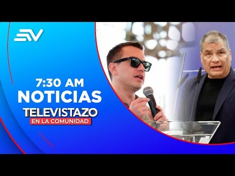Noboa y Correa protagonizan violento cruce en redes por la captura de Nicolás Maduro | Televistazo
