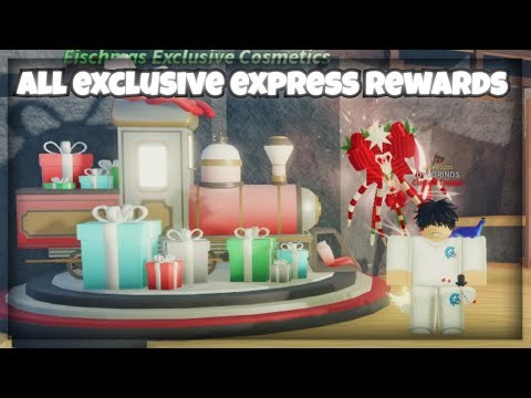 Showcasing EVERY Exclusive Express REWARDS In Fisch