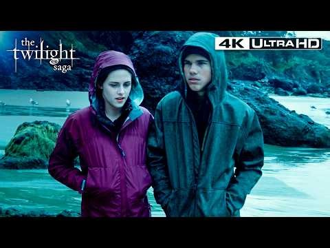 Bella and Jacob Bonding at La Push (Full Scene) | Twilight