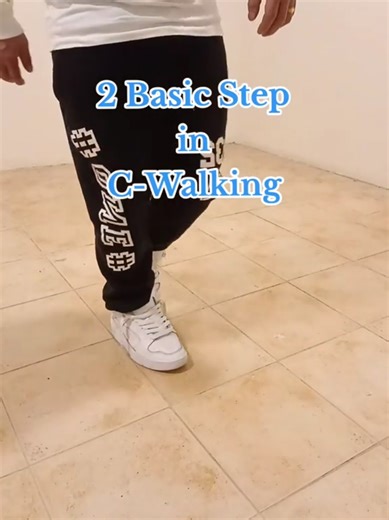 2 Basic Footwork in C-Walk Tutorial #cwalk #tutorial #hiphop #lifestyle #zyxcba
