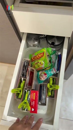 Smart Kitchen Organizer Drawers for Utensils 🍴✨ | Space Saving Kitchen Storage #Shorts #kitchen