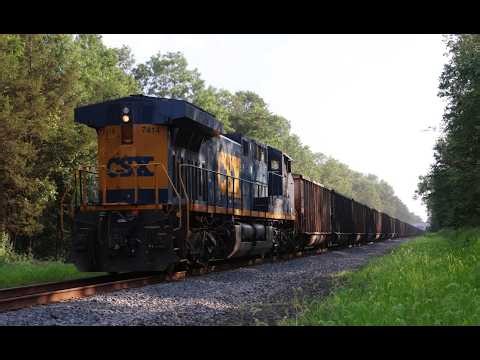 CSX Coal Train Reroutes on Conrail Shared Assets in New Jersey - July 2025