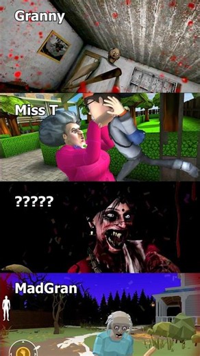 Which one is Scariest - Granny, Scary Teacher, Kamla or Mad Granny || New Horror game definition