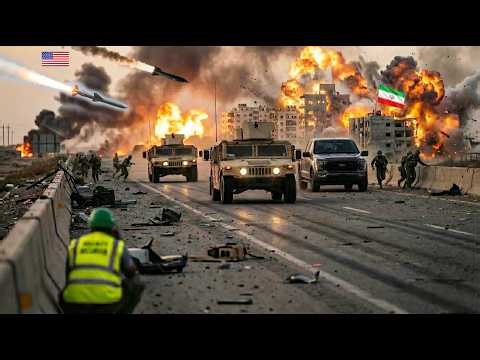 1 hour ago! New U.S and Israeli Hypersonic Missile Succeeded Hits Iranian City Center