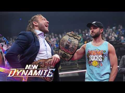 Kenny Omega gets his NEW AEW World Championship from Young Bucks! | AEW Dynamite, 7/15/26
