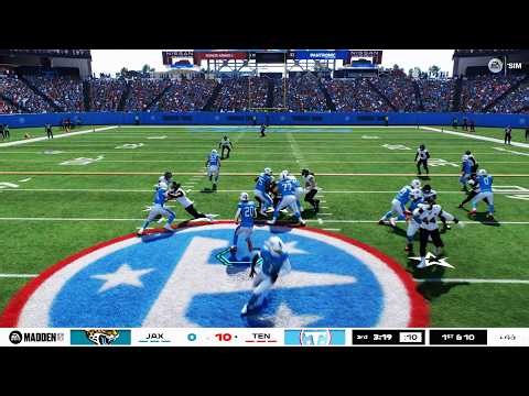 Madden NFL 27 - Jacksonville Jaguars vs Tennessee Titans - Gameplay (PS5 UHD) [4K60FPS]