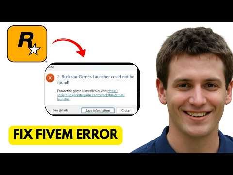 How to Fix Rockstar Games Launcher Could not Be Found Fivem ✅ EASY (2026 Updated Guide)