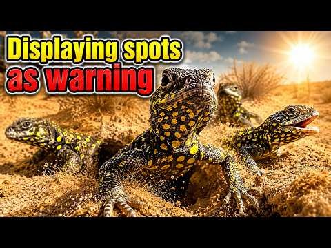 Why Do Yellow-Spotted Lizards Use Their Spots to Warn Predators? 🦎