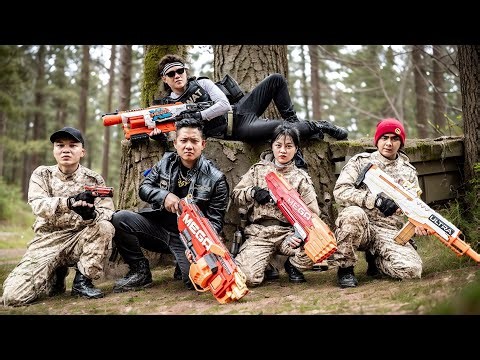 LTT Game Nerf Guns : SEAL X Uses Nerf Guns To Fight & Revenge For Teammate Against Boss