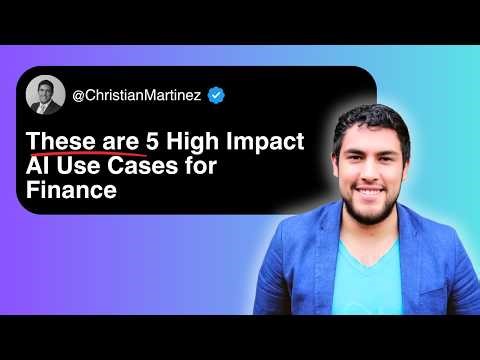 Smart Finance Day 2: 5 High Impact AI Use Cases for Finance