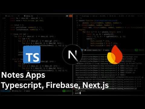 Ultimate Notes taking app | Typescript | Next JS | Firebase