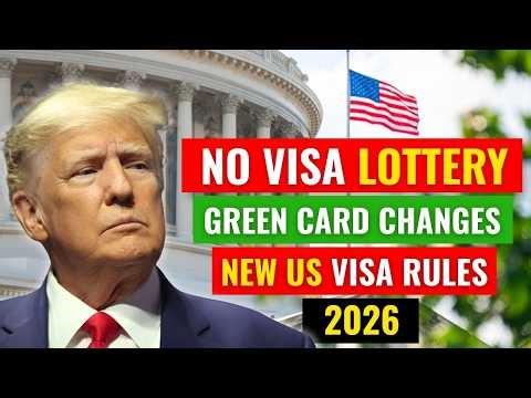 US Immigration Update 2026: America First Act Explained | Green Card & Visa Changes