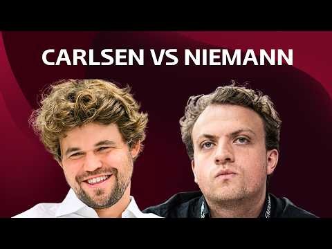 How 🇳🇴 Magnus Carlsen Outplayed 🇺🇸 Hans Niemann / 2025 FIDE World Rapid Chess Championship 2025
