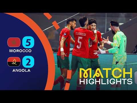 Morocco 5-2 Angola | Match Highlights | TotalEnergies AFCON Futsal 2026 | Final.