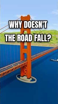 How the Golden Gate Bridge was built: why doesn't it fall?