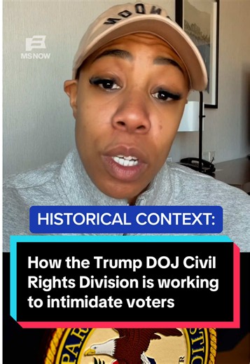 The NAACP is asking a judge to block Trump's DOJ from deploying 1,000 election monitors across the country on Election Day. Symone breaks down the origins of the DOJ's Civil Rights Division and the history of election monitors—a program originally intended to expand access to the ballot. #naacp #doj #midterms #election