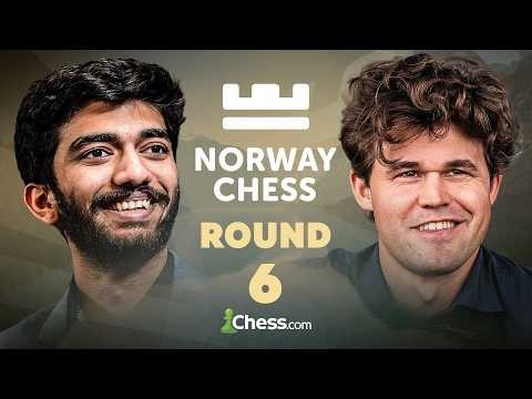 Carlsen vs Firouzja | Gukesh vs Keymer | Norway Chess 2026 Round 6