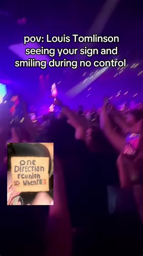 Louis Tomlinson Smiles at Fan Sign During