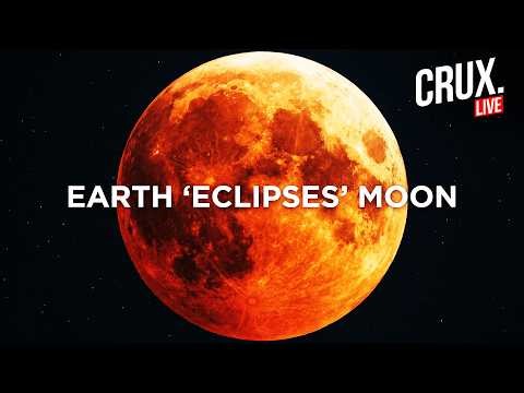Lunar Eclipse LIVE | Watch First 'Blood Moon' Of 2026 Dazzles Sky Watchers | Red Moon | Crux