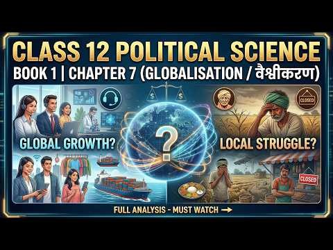 Class 12 Political Science Book 1 | Chapter 7 | वैश्वीकरण | Globalisation | NCERTify