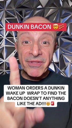 Dunkin Donuts has some explaining to do!!! 🤯🚨 #dunkindonuts #bacon #foodreview #fastfood #thoughts