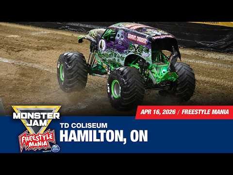 Monster Jam: Hamilton, ON - 1 (Full Event) | April 16, 2026 | Freestyle Mania