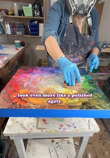 Create Your Own Geode Collage Art