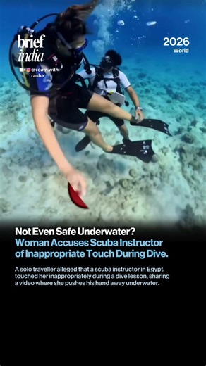 Woman Alleges Inappropriate Touch by Scuba Instructor During Dive Lesson.