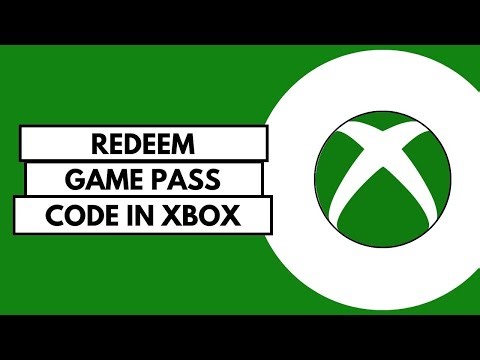 How To Redeem A Game Pass Code In Xbox