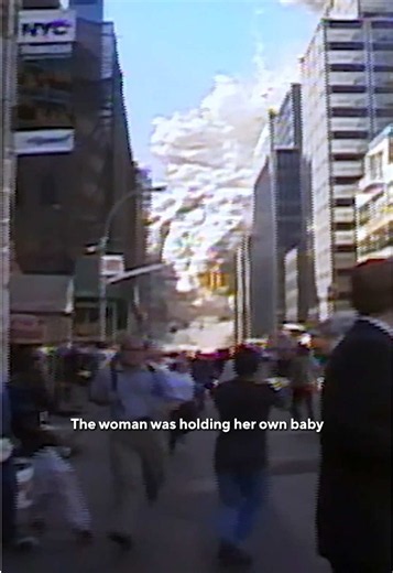 “This is the first time I’m ever hearing this story in its entirety, and I’m so, like, incredibly grateful to you that you saved my life,” said Audrey De Leon, who was a baby on 9/11. After the World Trade Center towers were hit, Darla Stuckey saw a daycare worker struggling to carry two babies to safety. One was 9-month-old De Leon. Stuckey took De Leon in her arms and ran to safety, eventually reuniting the baby with her mother. #worldtradecenter #rescue