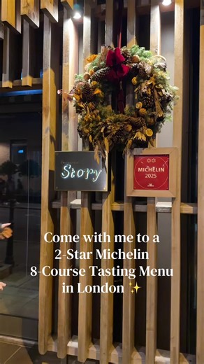 Experience a 2-Star Michelin 8-Course Tasting Menu in London